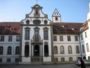 Innenhof des Klosters St. Mang