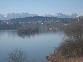 Lechbruck am See - Alpenpanorama