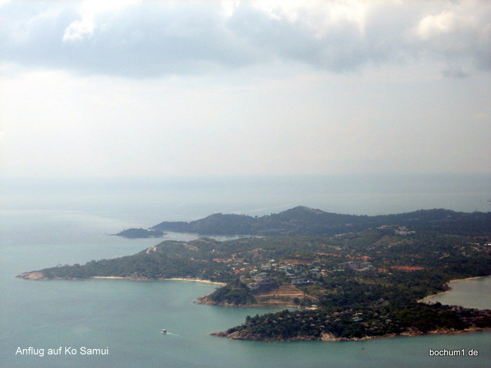 Anflug Ko Samui