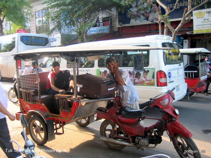 ...unser Tuk Tuk zum Hotel