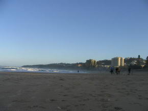 Coolum Beach - Strand mit Blick nach Norden