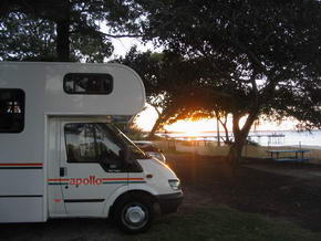 Campingplatz direkt am Strand