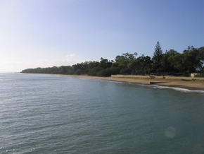 ..und nochmal, weil es so schn war, der Strand am Campingplatz