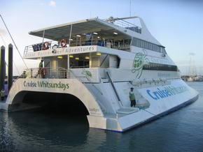 Das Boot, was uns zum Great Barrier Reef brachte