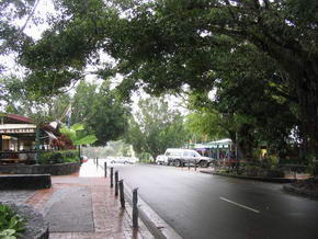 Haupteinkaufsstrae in Kuranda