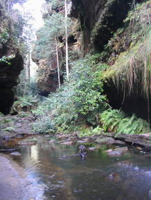 Grand_Canyon Walk Bach Schlucht