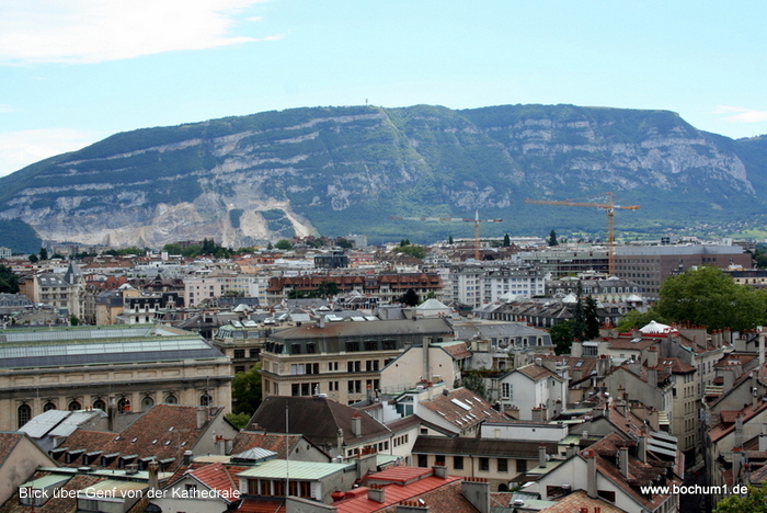Blick von der Kathedrale nach Osten