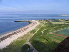 Blick vom Oberland auf den Nordstrand