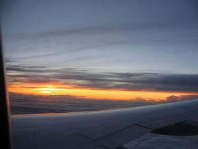 Abendstimmung �ber Hessen