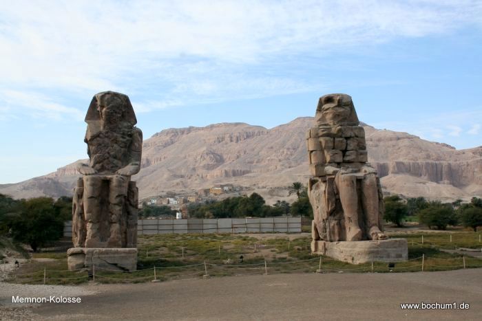 Luxor Karnak Tempel, MemnonKolosse, Tal der Könige, Hatschepsut