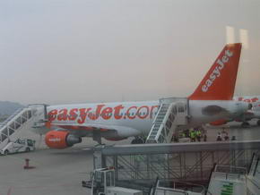 Airbus A319 von Easyjet
