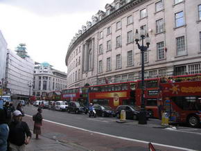 Regent Street am Piccadilly Circus