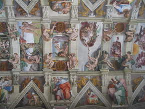 Deckenbild von Michelangelo (Altes Testament)