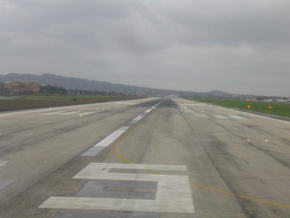 Startbahn Rom Ciampino Airport