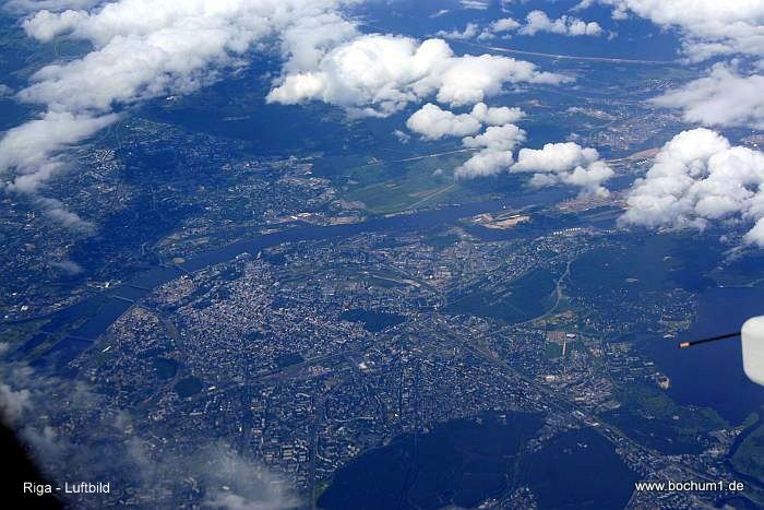Luftbild Riga