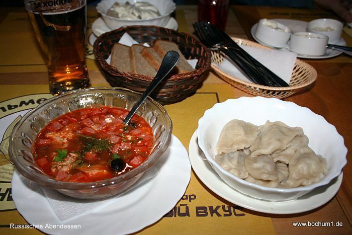 Russisches Abendessen