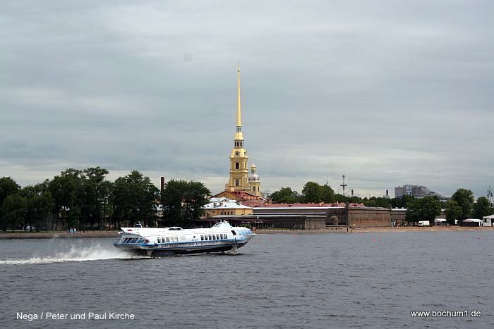 Blick auf die Peter und Paul Festung