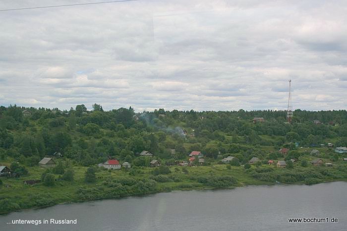 Unterwegs zwischen St. Petersburg und Moskau