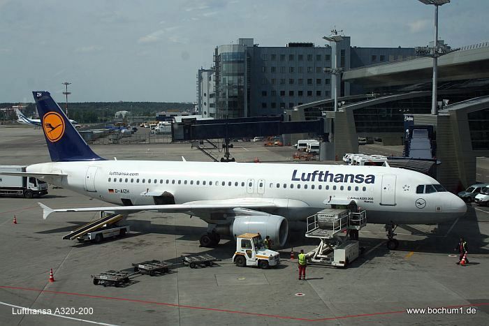 ...unser Flieger nach D�sseldorf