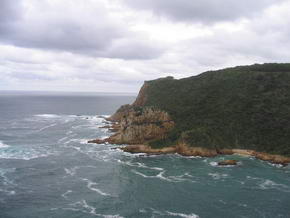 The Heads von der stlichen Klippe fotografiert