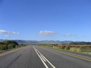 N2 in der Ebene hinter dem Tsitsikamma National Park
