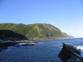 Die Kste im Tsitsikamma Park