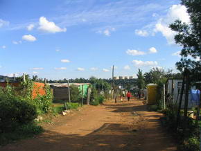 Squatter Camp in Soweto