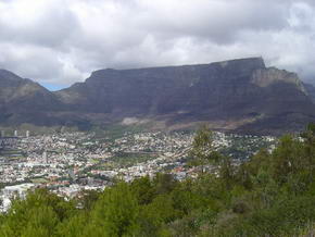 Blick vom Signal Hill auf den Tafelberg