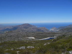 Auf dem Tafelberg - Heidelandschaft