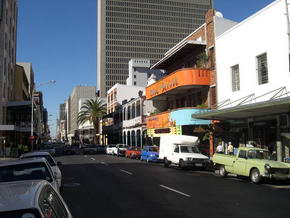 Long Street mit viktorianischen Husern