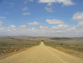 Piste zum De Hoop Nat. Reserve