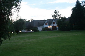 Morgendliche Stimmung in der Blue Hazle Lodge