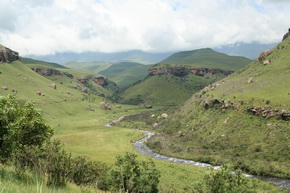 Wanderung im Giant�s Castle