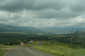 Auf den Weg zum Giant�s Castle