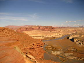 Colorado an der Glen Canyon Recreation Area