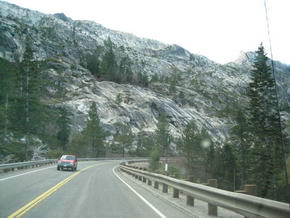 Auf dem Weg nach South Lake Tahoe (Highway 50)