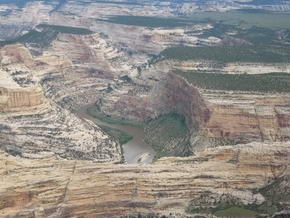 Harpers Corner in Dinosaur N.M.