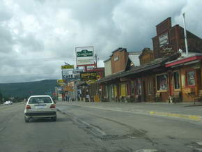 West Yellowstone - Abfahrt