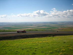 Aussichtspunkt in die Ebene von Oregon