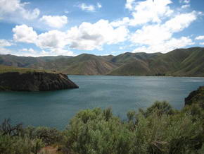 Stausee kurz vor Boise
