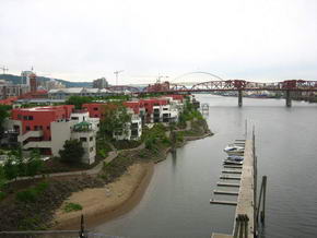 Eine der vielen Brcken in Portland