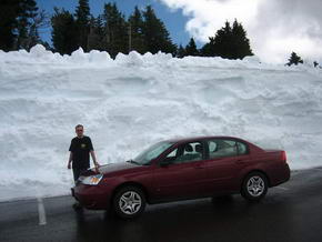 Schneemenge im Mai.....