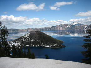 ...und noch ein letztes Bild vom Crater Lake