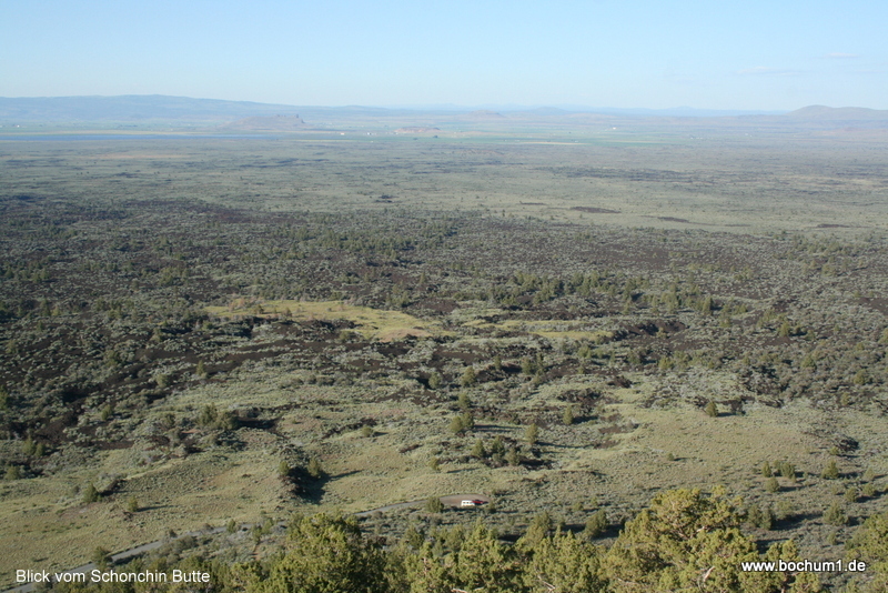 Ausblick vom Schonchin Butte
