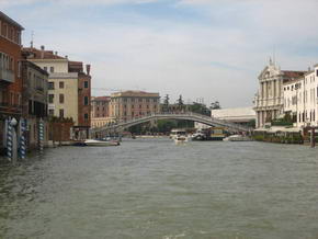 Auf dem Canale Grande am Folgetag